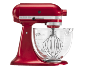 A KitchenAid® Stand Mixer.