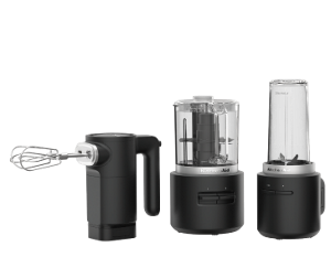 A set of three KitchenAid Go™ Cordless Appliances.