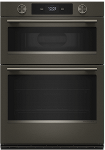 A combination wall oven