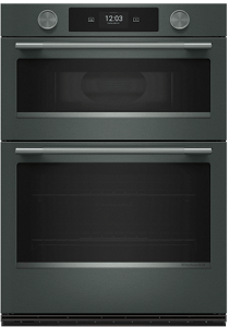 A combination wall oven
