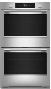 A double wall oven