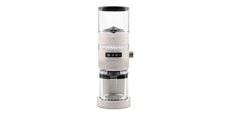 A Burr Coffee Grinder in Milkshake.