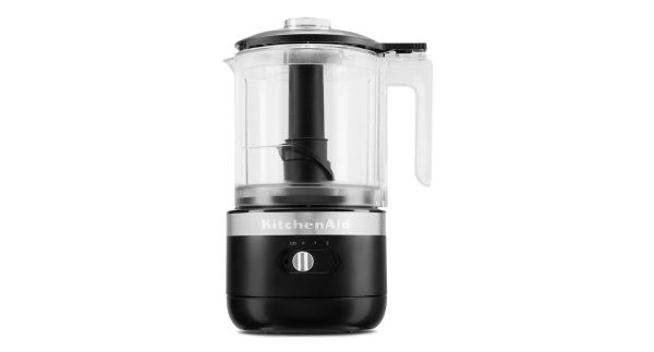 A KitchenAid® Cordless 5 Cup Food Chopper.