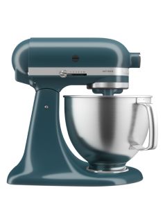 A KitchenAid® Artisan® Series 5 Quart Tilt-Head Stand Mixer.