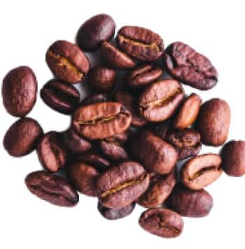 Coffee beans.