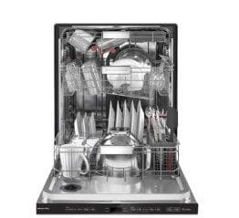 KitchenAid® Dishwasher with FreeFlex™ Third Rack in Stainless Steel.