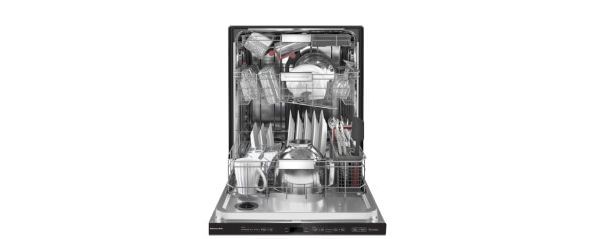 KitchenAid® Dishwasher with FreeFlex™ Third Rack in Stainless Steel.