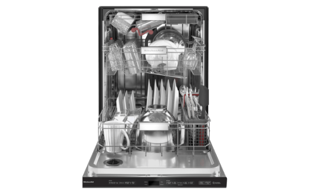 A Dishwasher with FreeFlex™ Third Rack.