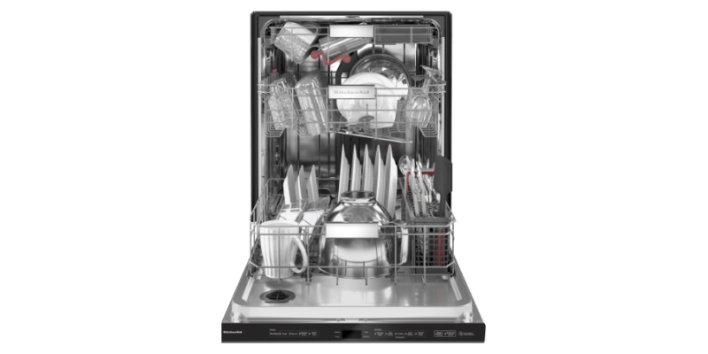 A Dishwasher with FreeFlex™ Third Rack.