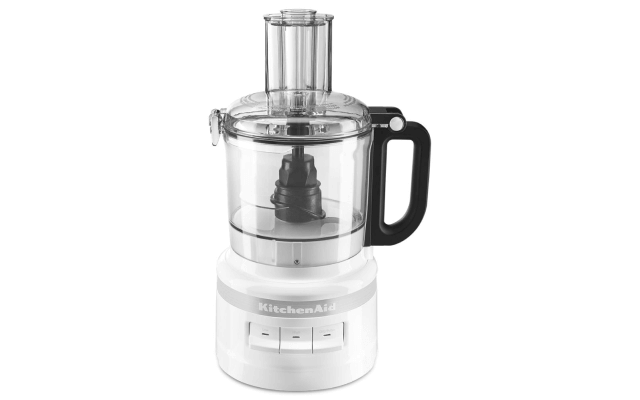 A white 7 Cup Food Processor.