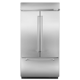 A KitchenAid® built-in refrigerator.
