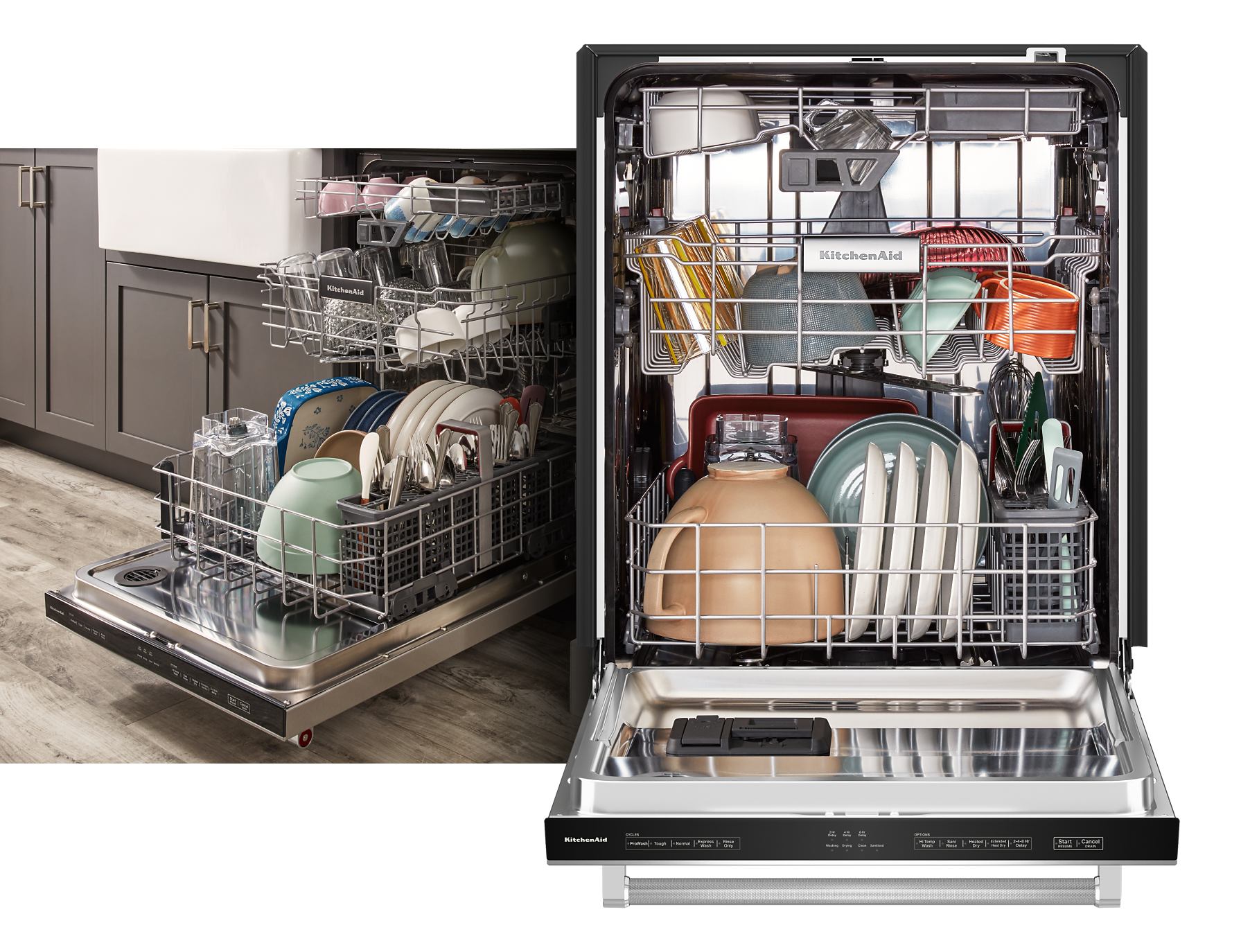 Dishwashers Designed to Master Kitchen Cleanup KitchenAid