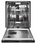 A KitchenAid® dishwasher. 