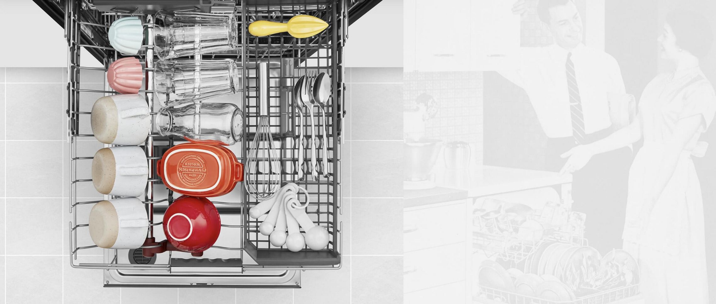 Kitchenaid Third Rack Dishwashers Designed to Master Kitchen Cleanup | KitchenAid