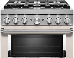 36" 6-Burner Dual Fuel Freestanding Range, Commercial-Style