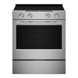 A KitchenAid® Induction Slide-In Range.