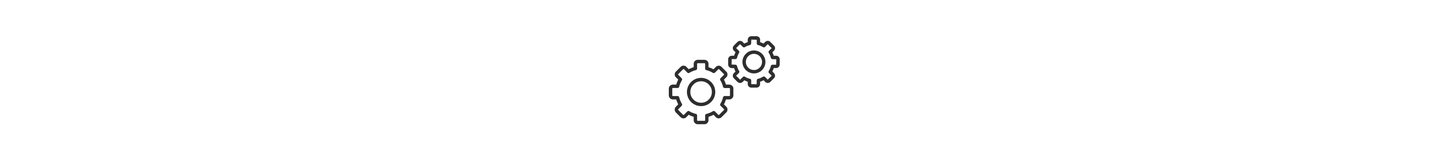 Two cogs.
