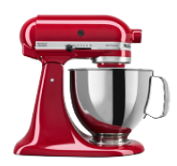 A KitchenAid® Stand Mixer.