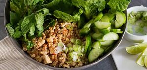 Appetizing chicken and lemongrass recipe from Thailand, courtesy of Thailand and Yummly.