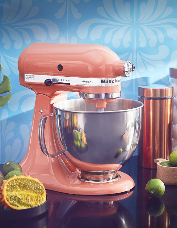Bird of Paradise KitchenAid® stand mixer with fruit