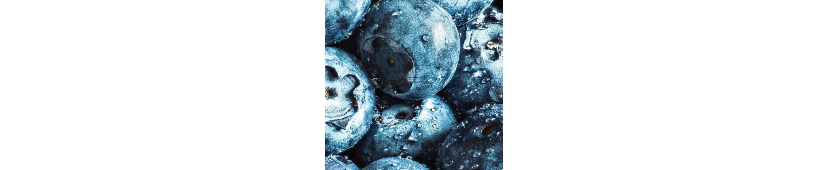 Closeup of blueberries