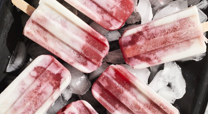 Coconut popsicles