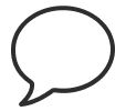 Speech bubble icon
