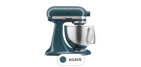 An Artisan® Series Stand Mixer in Agave