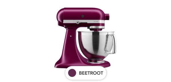 An Artisan® Series Stand Mixer in Beetroot