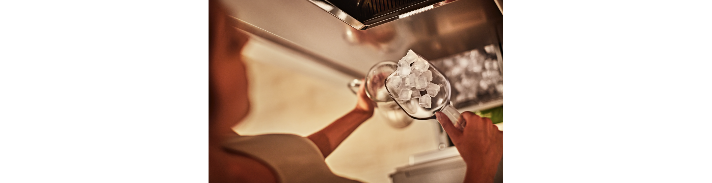Pictures and icons representing coffee & tea, pasta & rice, steamed vegetables, and ice & water