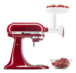 キッチン家電 KitchenAid l Food Grinder Food Grinder + Fresh Prep Slicer/Shredder Attachment Bundle