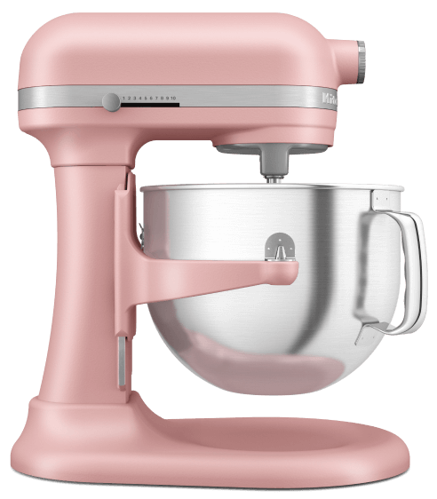 A KitchenAid® Bowl-Lift Stand Mixer in Dried Rose.