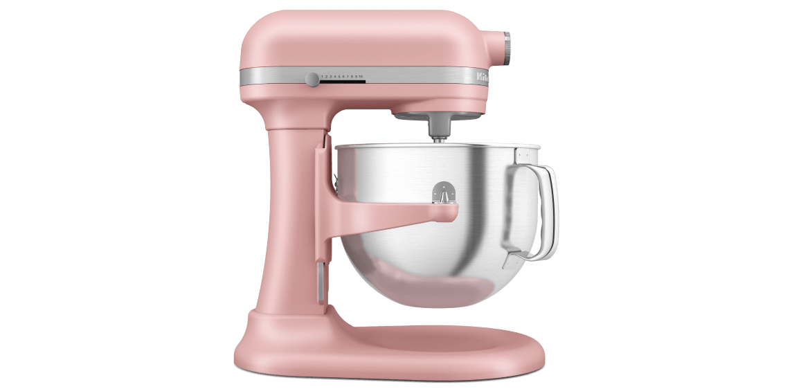 A KitchenAid® Bowl-Lift Stand Mixer in Dried Rose.