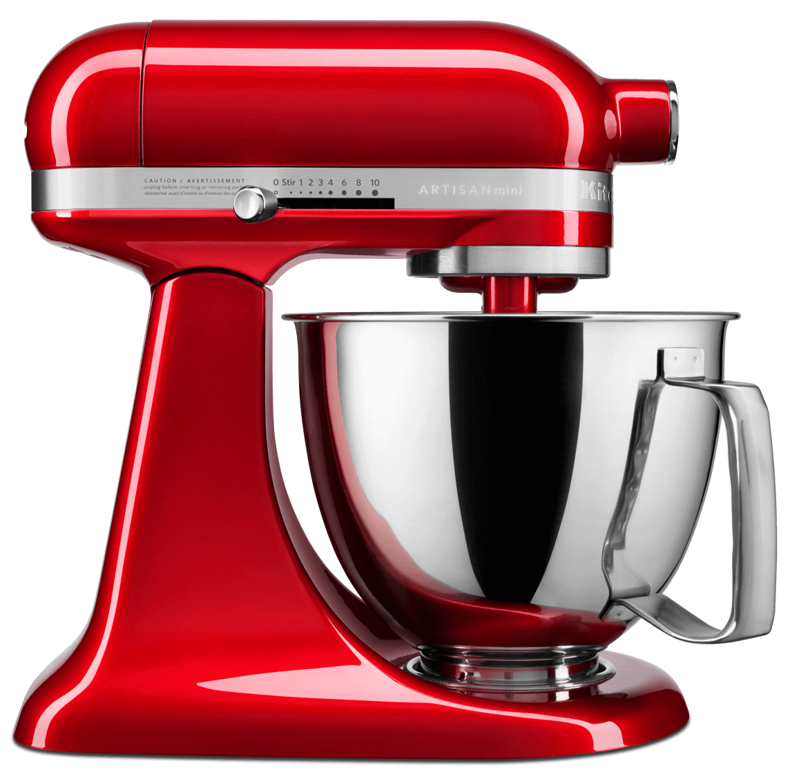 Empire red artisan® mini tilt-head Stand Mixer.