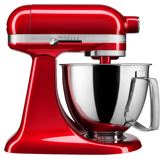 Empire red artisan® mini tilt-head Stand Mixer.