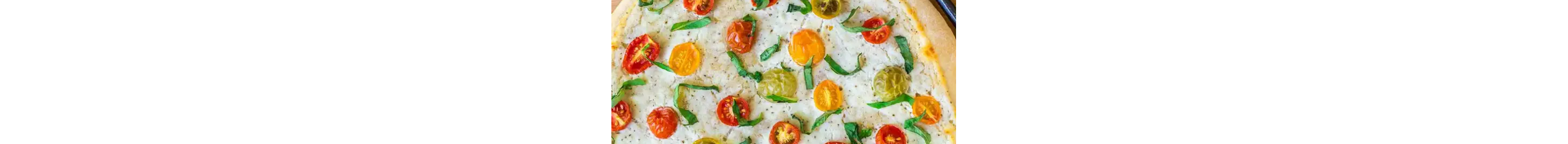 Tomato, Ricotta, and Basil Pizza