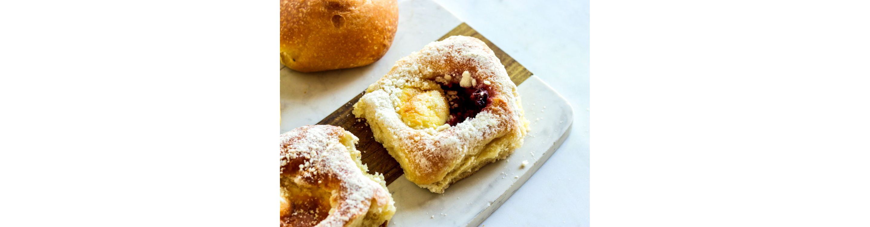 Sweet kolaches.