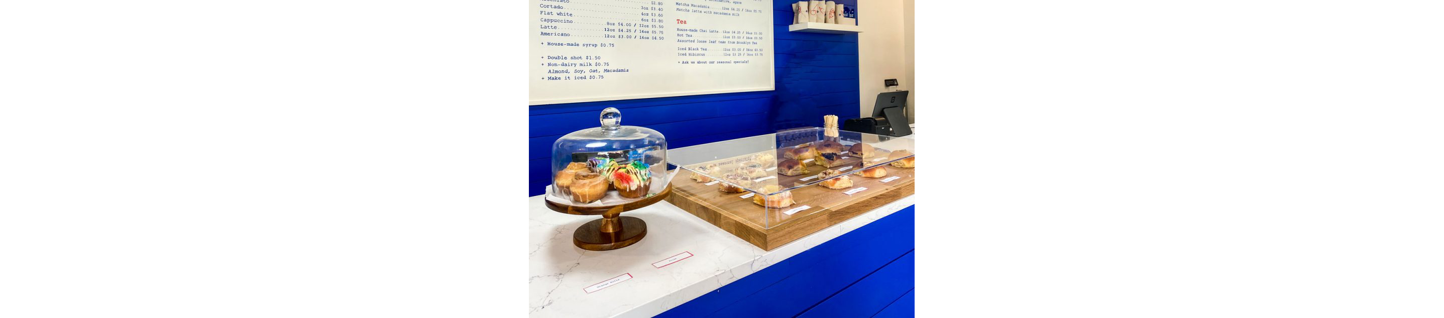 The front counter of Brooklyn Kolaches.