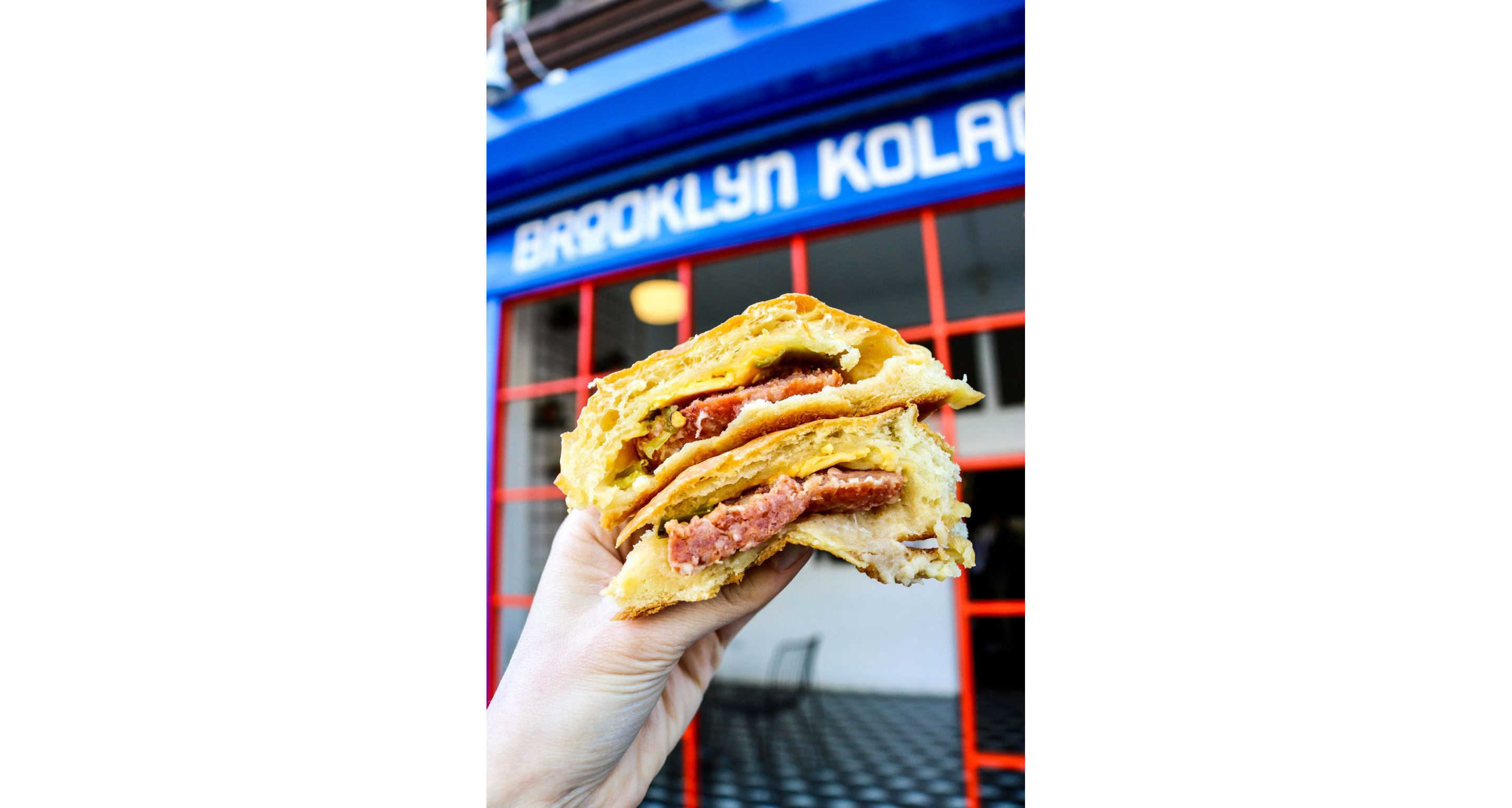 A meat kolache.