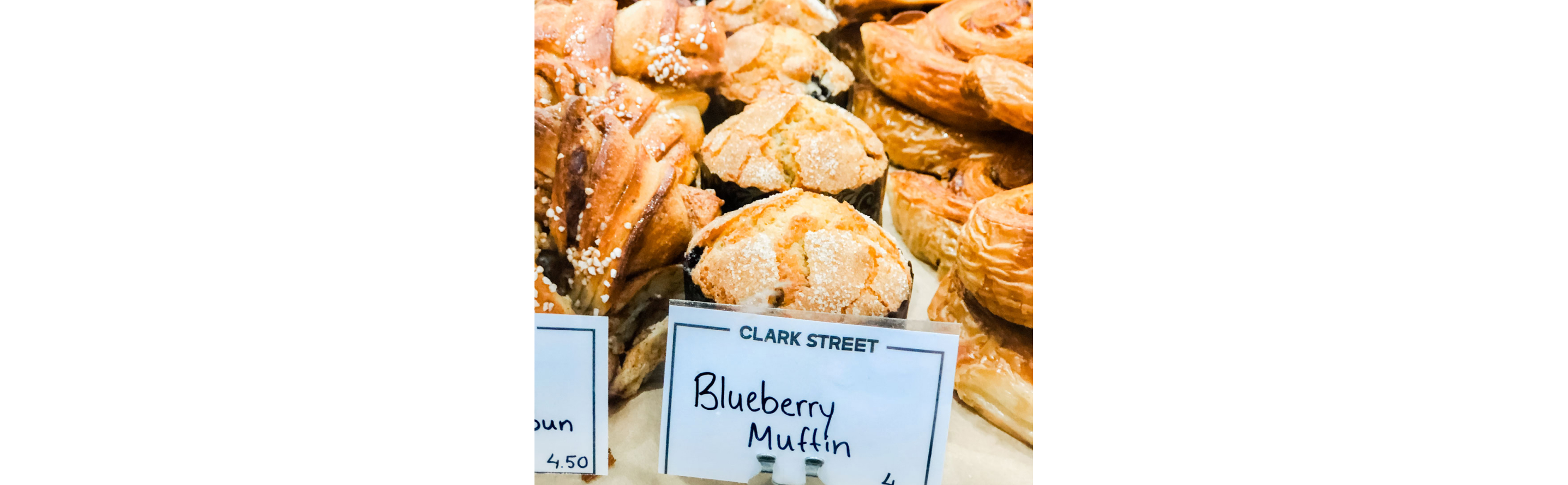 A variety of delicious sweets on display.