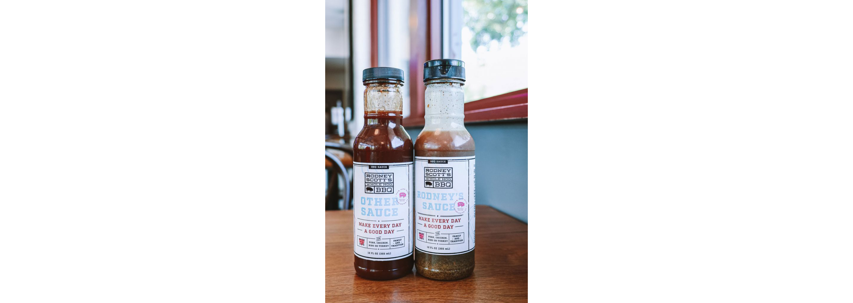 BBQ sauce from Rodney Scott's BBQ.