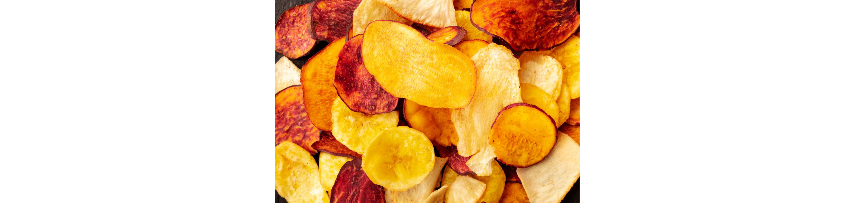 Fried yuca chips.