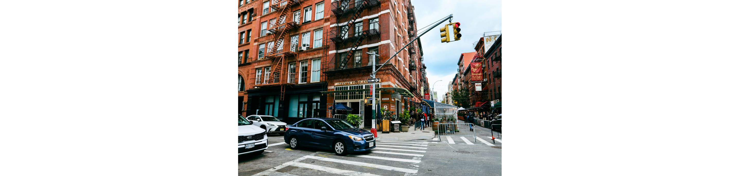 The streets of New York City.