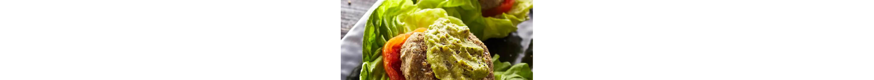 Veggie and Lentil Burgers with Avocado Mash