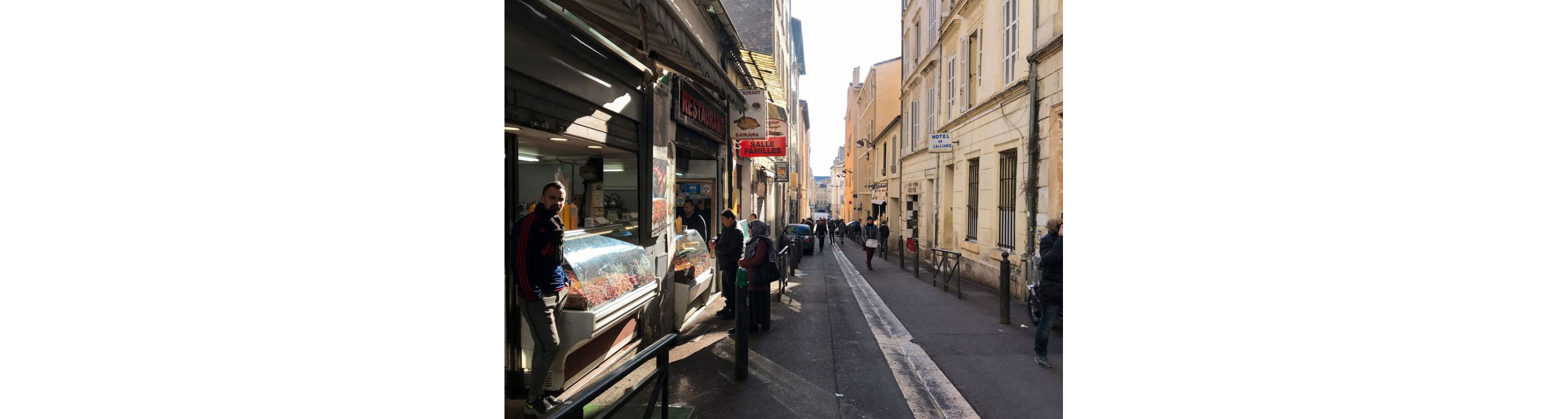 The shops of Noailles.