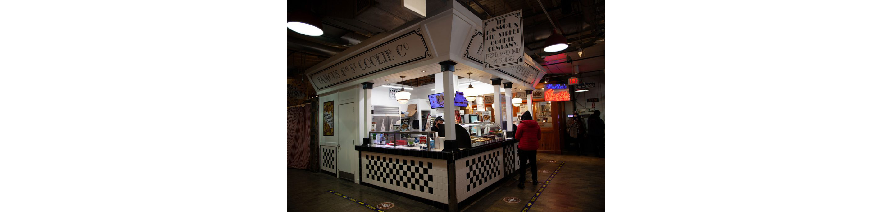 The Famous 4th Street Cookie in Philadelphia’s Reading Terminal Market.