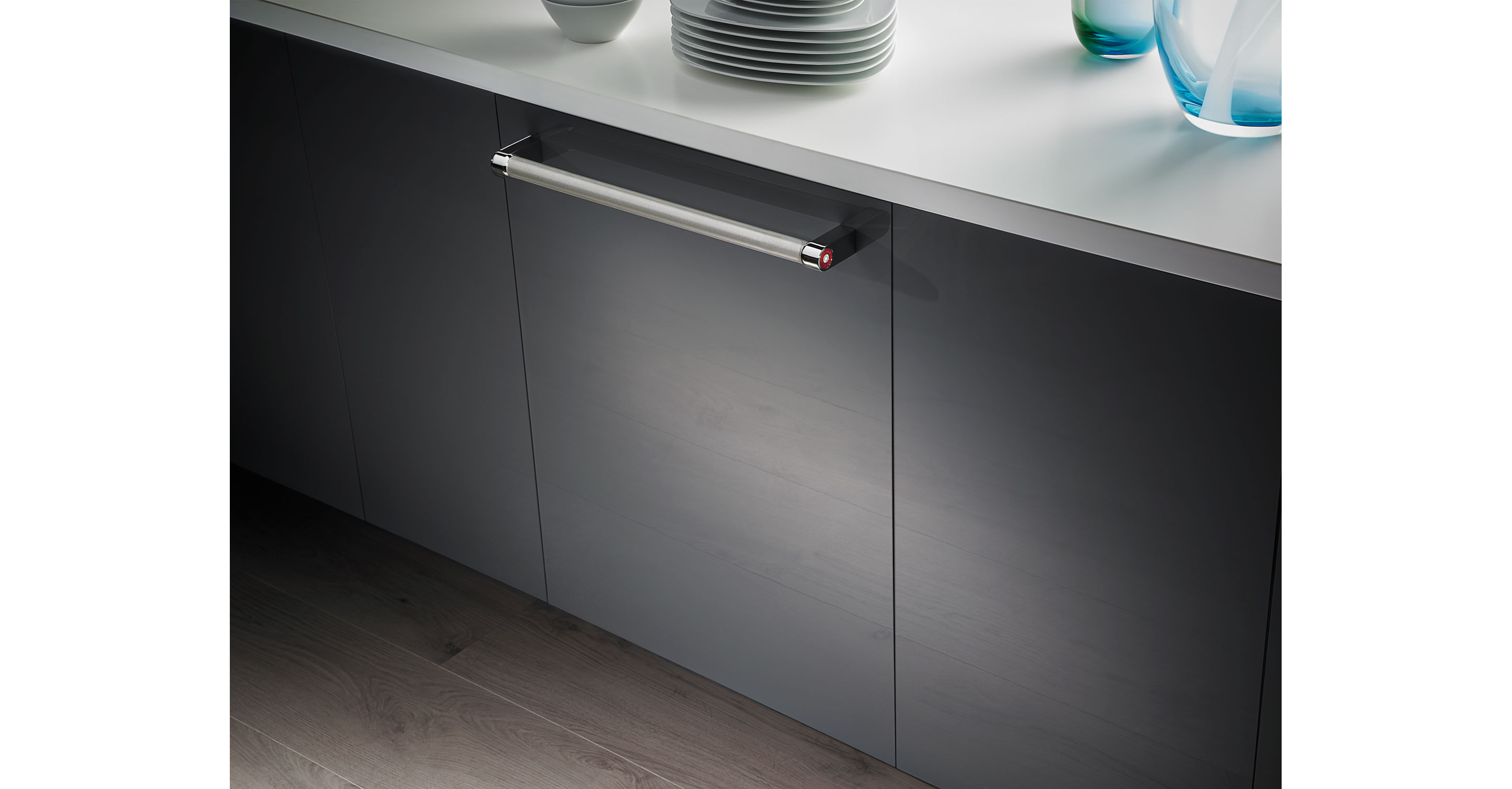 A KitchenAid® dishwasher.