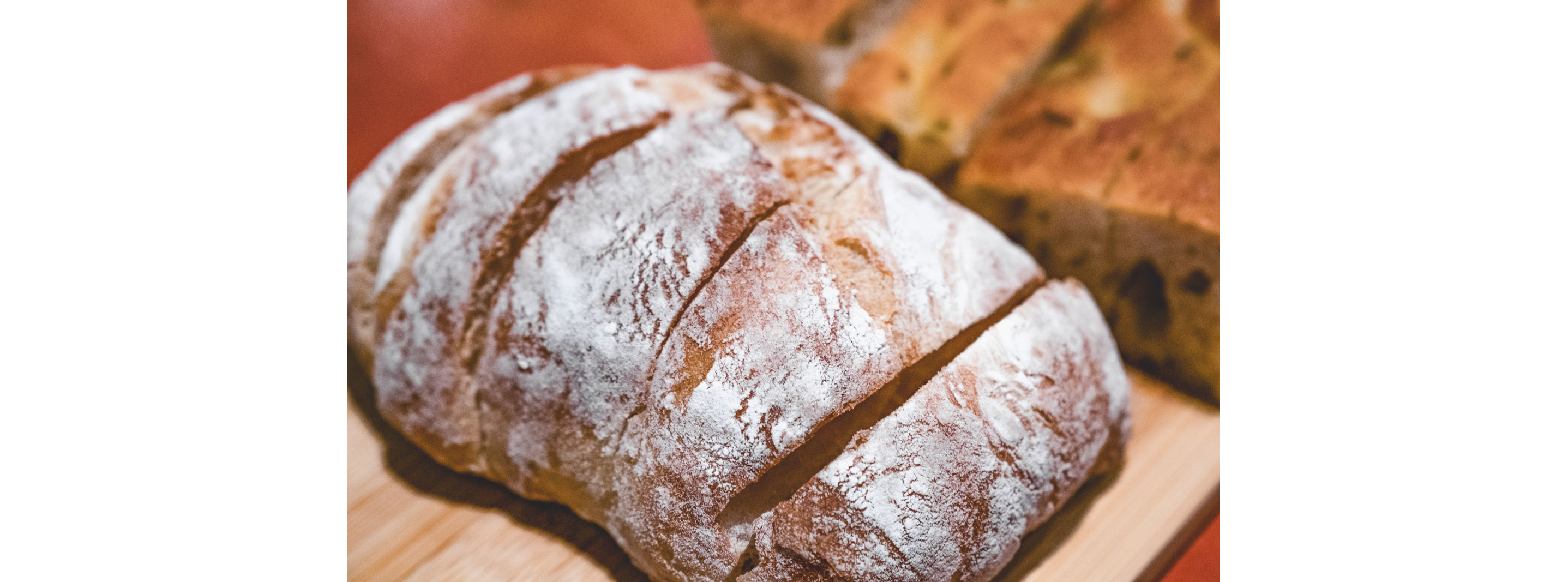 A fresh loaf of Irish soda bread.