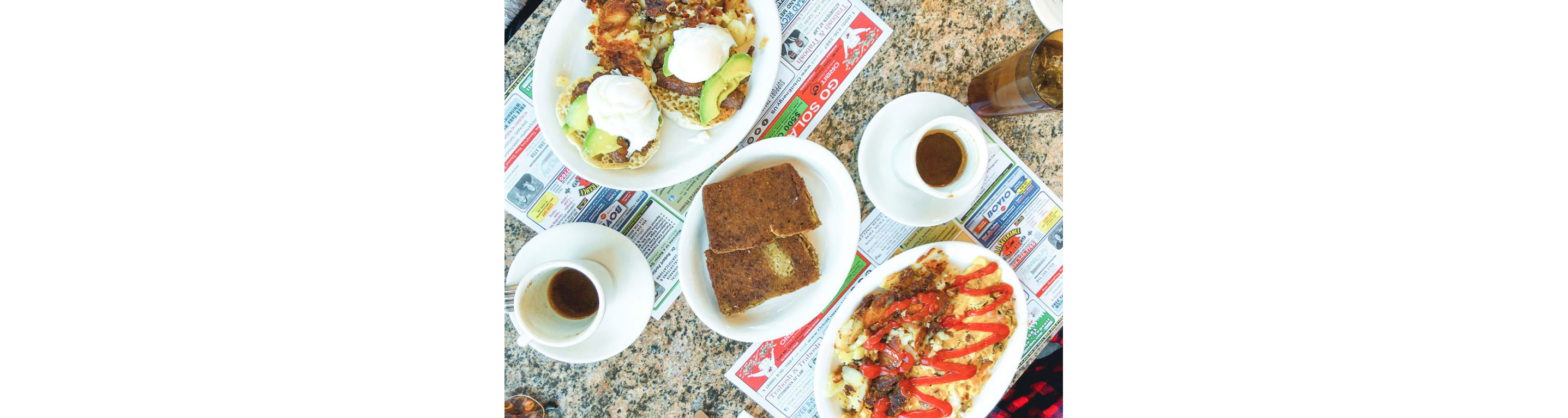 A white plate filled with Scrapple, a savory loaf made with pork scraps.