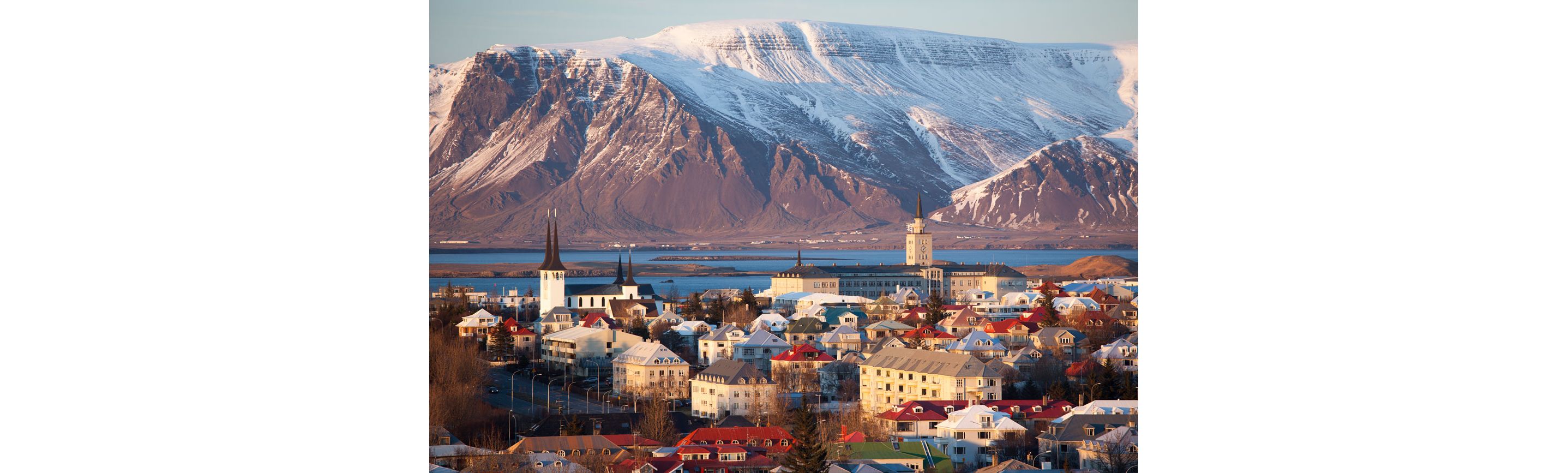 Iceland's capital, Reykjavik.